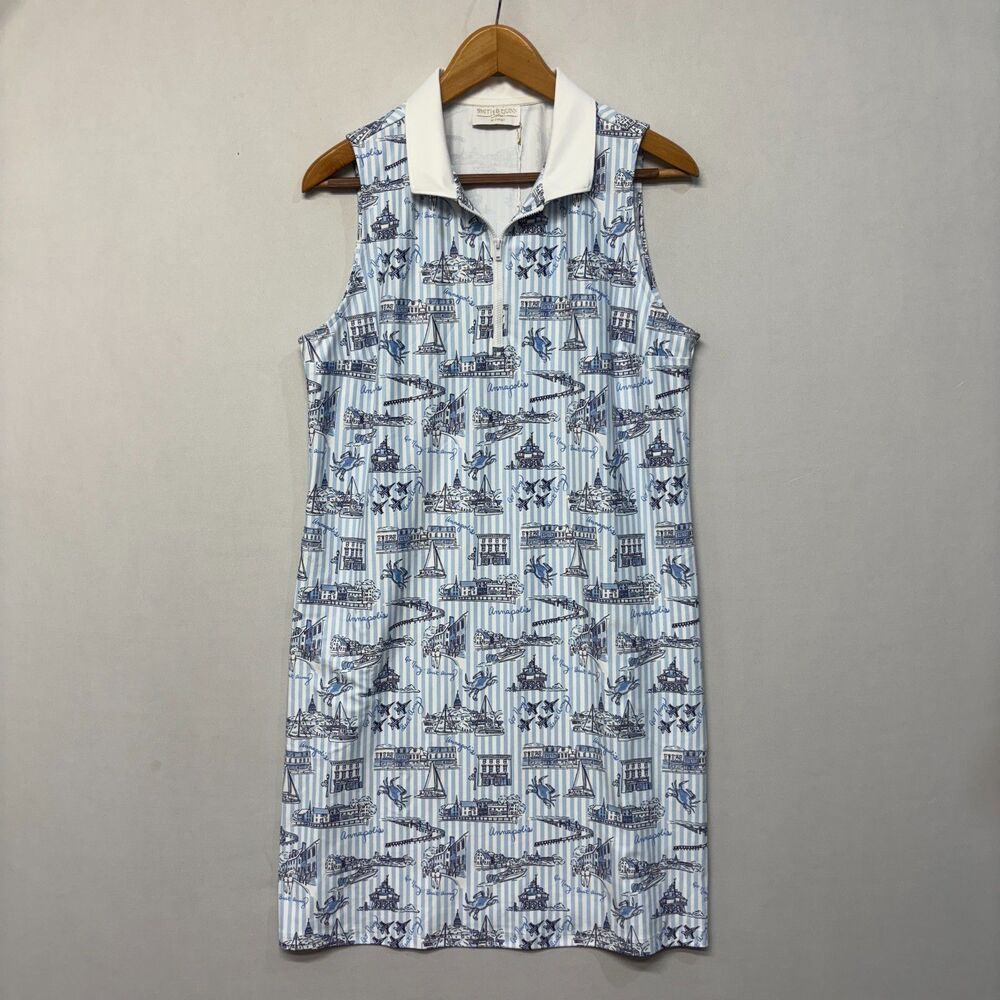 NWT Smith & Quinn Women Katherine Dress Size XL X-Large Annapolis Theme C053 -9